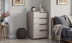 Комод Лорена Пакс-2 Кашемир 5981 BS 55*44*90 см, Бежевый   Фиеста