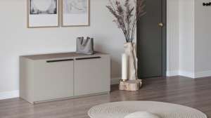 Обувница Лорена Пакс-2 Кашемир 5981 BS 100*43*48 см, Бежевый   Фиеста