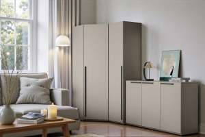 Спальня Лорена Пакс-2 Кашемир 5981 BS 305*90*210 см, Бежевый   Фиеста