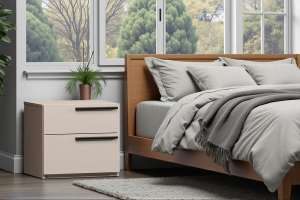 Прикроватная тумба Лорена Пакс-4 Кашемир 5981 BS 55*44*50 см, Бежевый   Фиеста