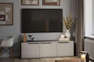 ТВ-тумба Лорена Пакс-4 Кашемир 5981 BS 165*44*45 см, Бежевый   Фиеста