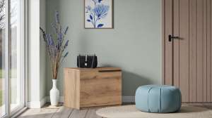 Обувница Лорена Пакс-1 Дуб Табачный U1147 59*43*48 см, Коричневый   Фиеста