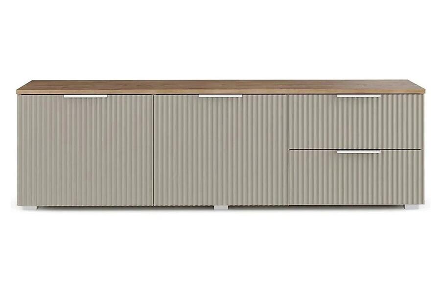 ТВ-тумба Салерно-2 (МДФ) SF-022 Сантьяго Кашемир 5981 BS 148*42*44 см,    Фиеста