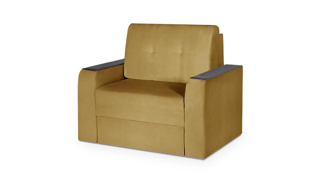 Кресло Арго Лайт Velutto 56 92*100*91 см, Желтый Велютто Дельфин Фиеста