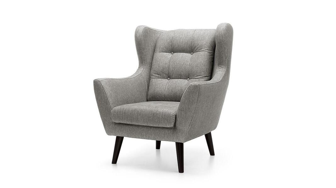 Кресло Ньюкасл Strong Plus 01 89*85*105 см, Бежевый Рогожка Нераскладной Фиеста