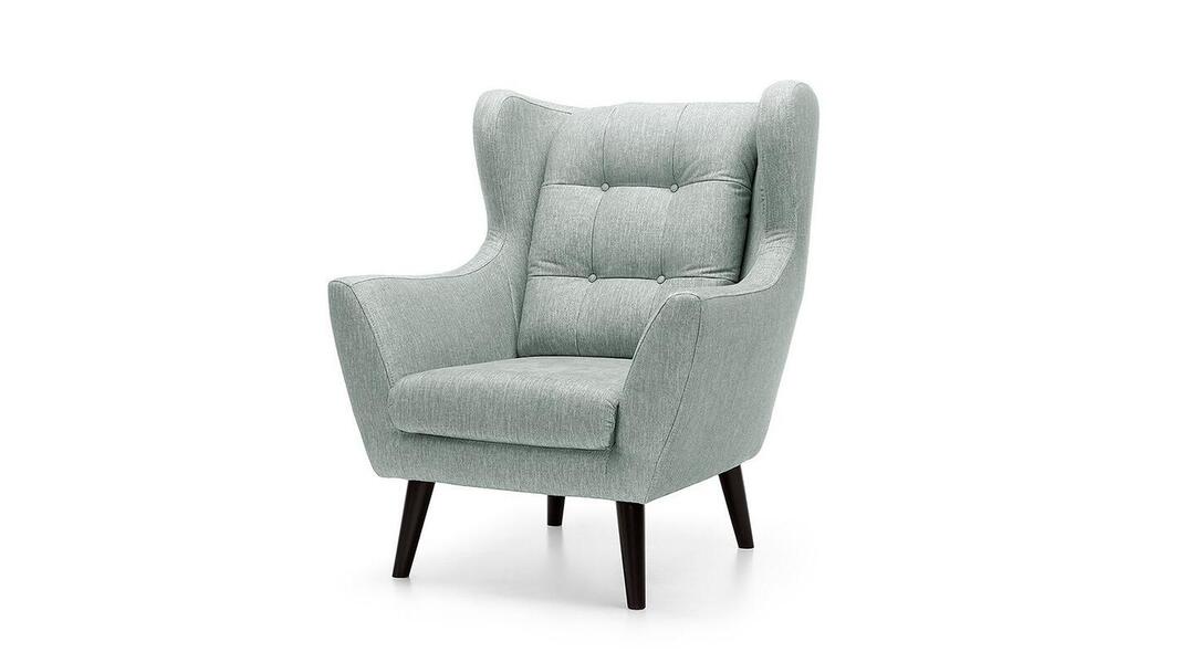 Кресло Ньюкасл Strong Plus 02 89*85*105 см, Серый Рогожка Нераскладной Фиеста