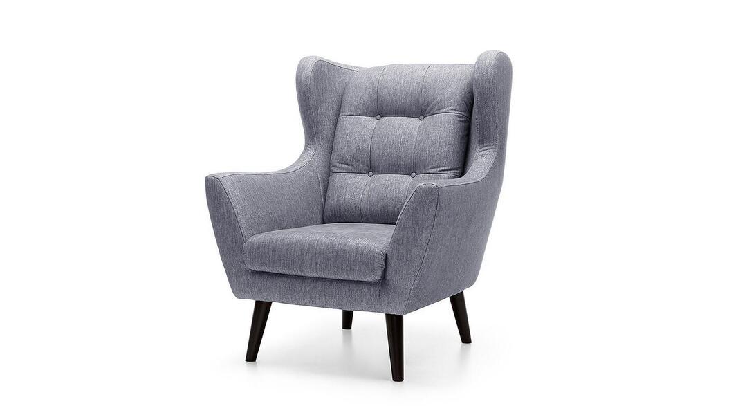 Кресло Ньюкасл Strong Plus 04 89*85*105 см, Фиолетовый Рогожка Нераскладной Фиеста