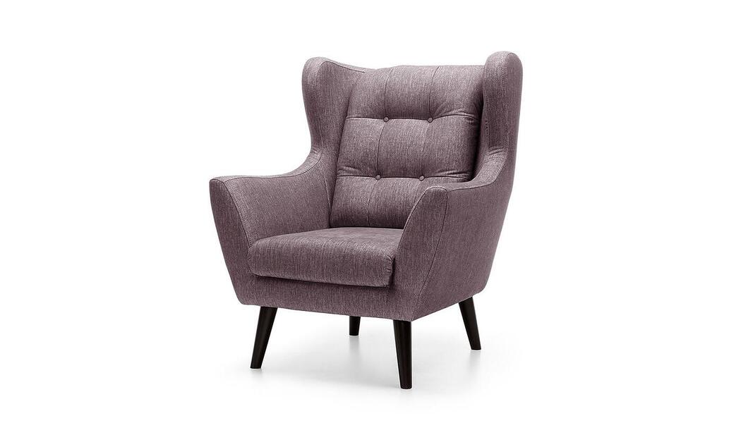 Кресло Ньюкасл Strong Plus 05 89*85*105 см, Бордовый Рогожка Нераскладной Фиеста