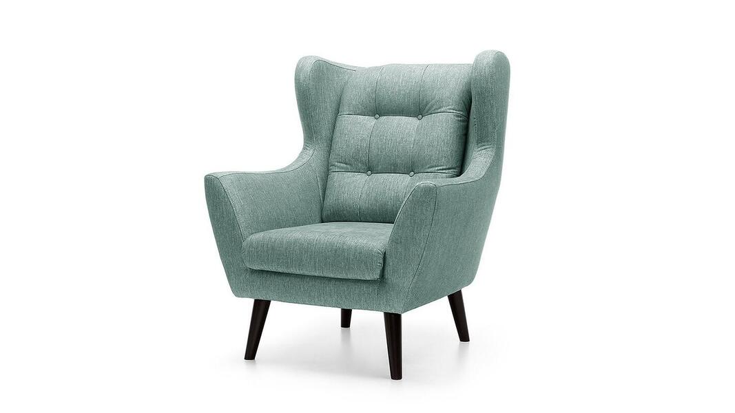 Кресло Ньюкасл Strong Plus 07 89*85*105 см, Зеленый Рогожка Нераскладной Фиеста