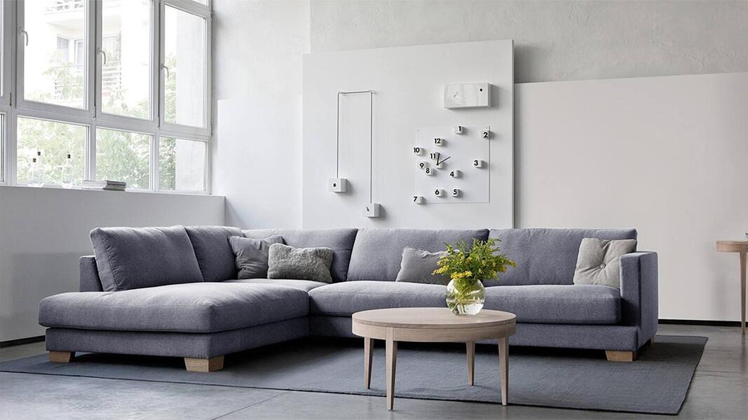 Угловой диван Плимут (большой) Strong Plus 04 300*221*95 см,  Рогожка Тик так Фиеста