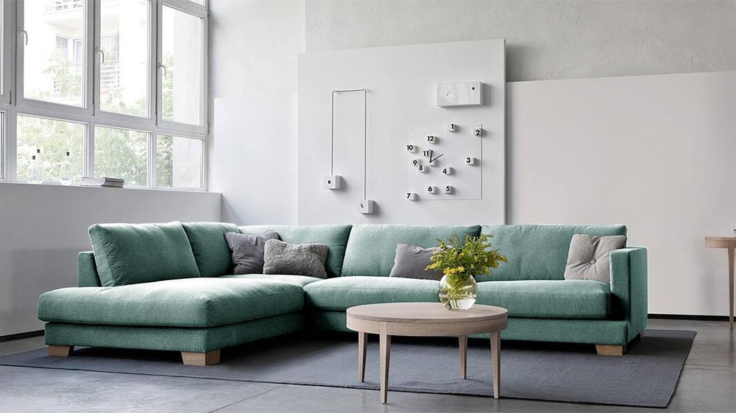 Угловой диван Плимут (большой) Strong Plus 07 300*221*95 см,   Тик так Фиеста