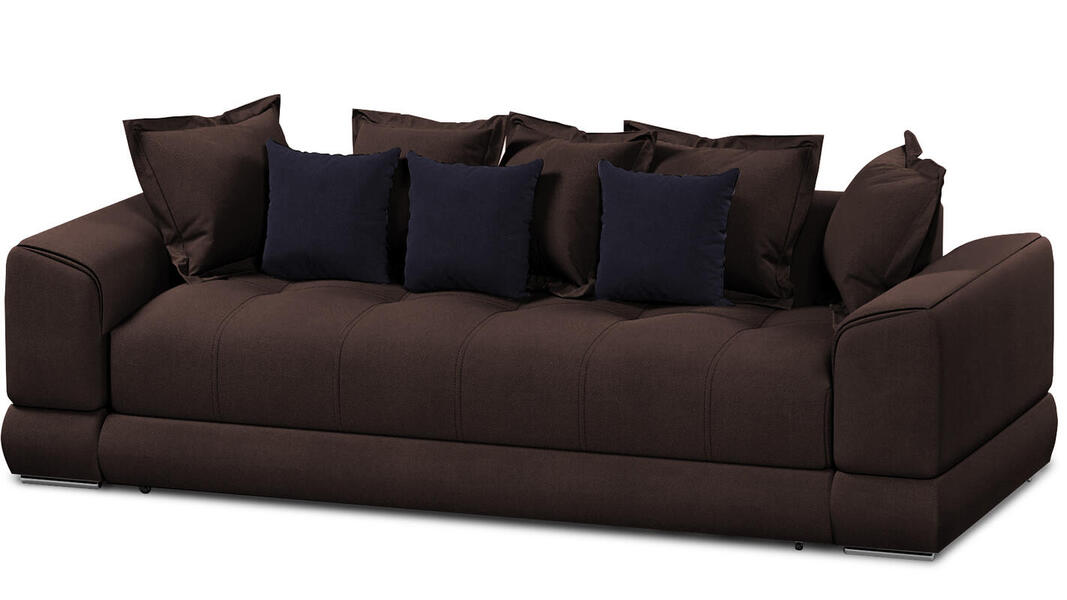 Диван Нордик Velutto 24 260*105*87 см, Коричневый Велютто Еврокнижка Фиеста