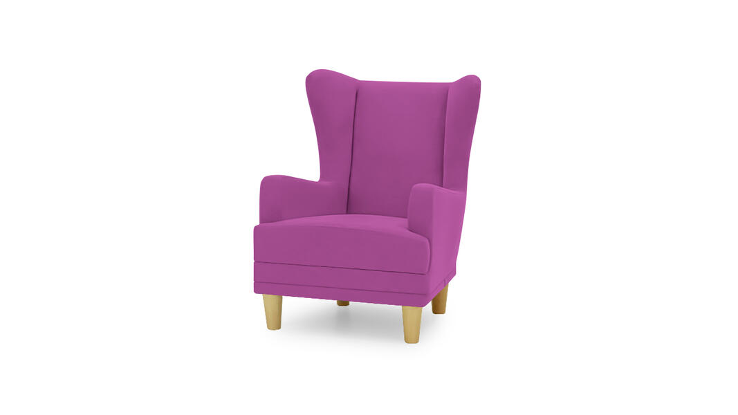 Кресло Аскар Vivaldi 17 74*90*91 см, Фиолетовый  Нераскладной Фиеста