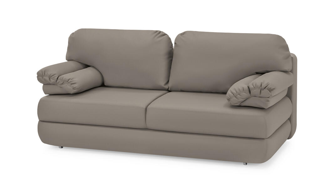 Диван Титан Vivaldi 05 190*110*90 см, Коричневый Велюр Еврокнижка Фиеста