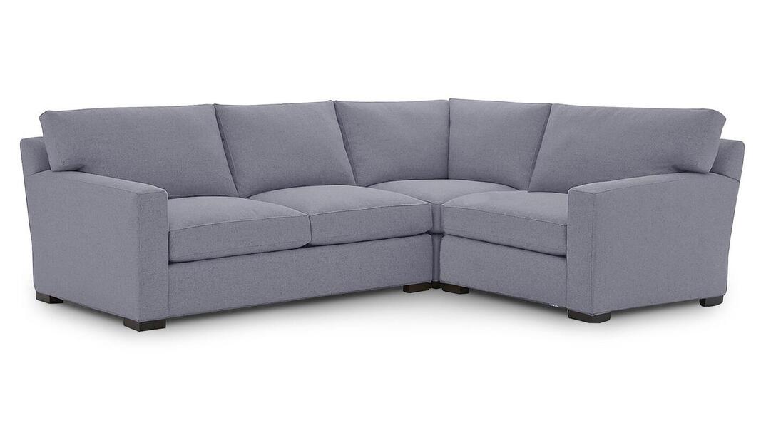 Угловой диван Непал (малый) Strong Plus 04 233*191*90 см, Фиолетовый Рогожка Еврокнижка Фиеста