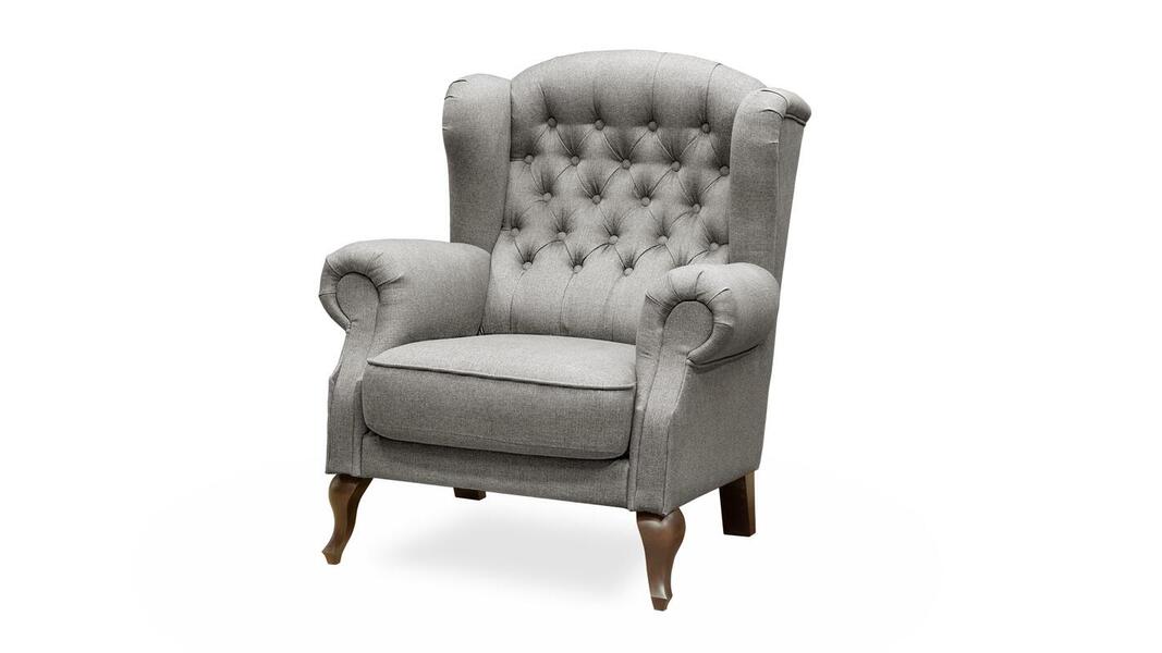 Кресло Адара Strong Plus 01 83*85*100 см, Бежевый Рогожка Нераскладной Фиеста