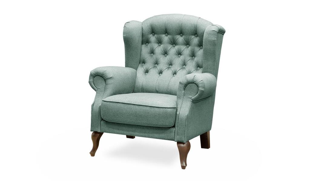 Кресло Адара Strong Plus 07 83*85*100 см, Зеленый Рогожка Нераскладной Фиеста