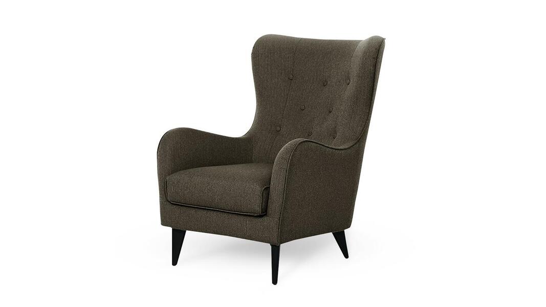 Кресло Бирмингем Strong 06 76*92*101 см, Коричневый Рогожка Нераскладной Фиеста