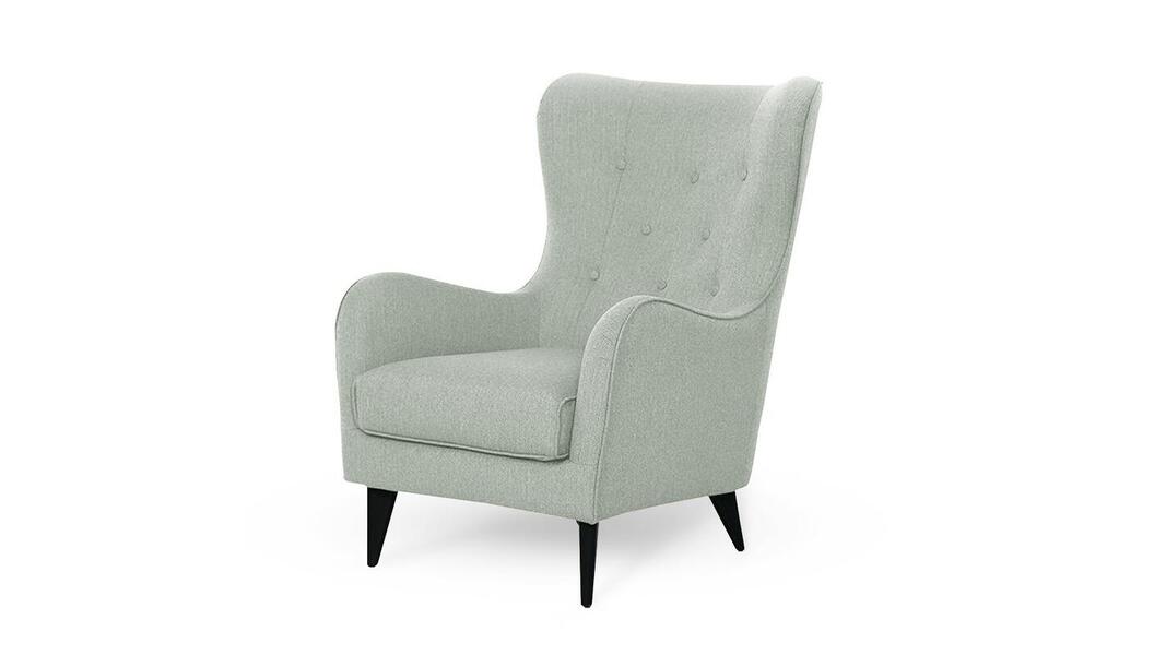 Кресло Бирмингем Strong Plus 02 76*92*101 см, Серый Рогожка Нераскладной Фиеста