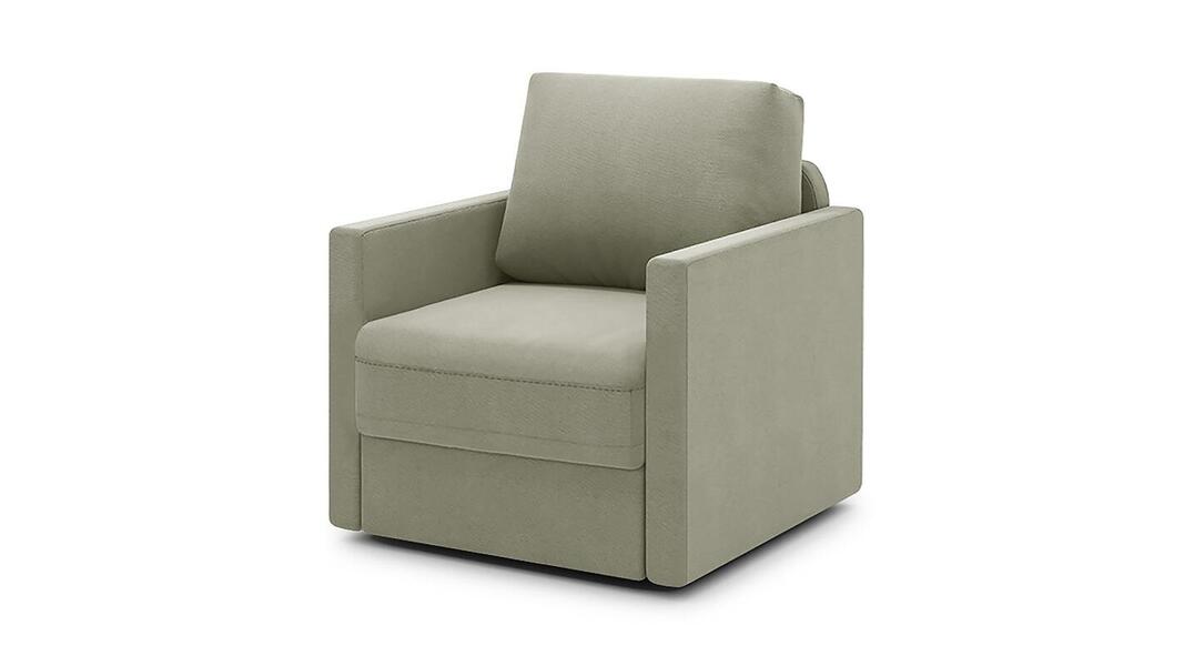 Кресло Стелф ЭКО (малое) Strong Plus 01 78*87*86 см, Бежевый Рогожка Нераскладной Фиеста