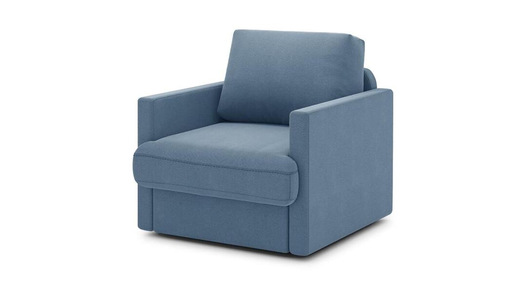 Кресло Стелф 2 Strong Plus 09 90*93*86 см, Голубой Рогожка Серджио Фиеста