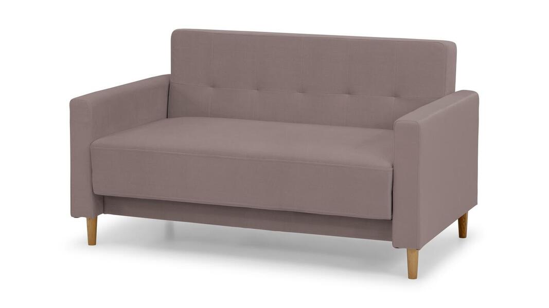 Диван Топ Лайт Velutto 37 120*87*82 см, Розовый Велютто Выкатной Фиеста