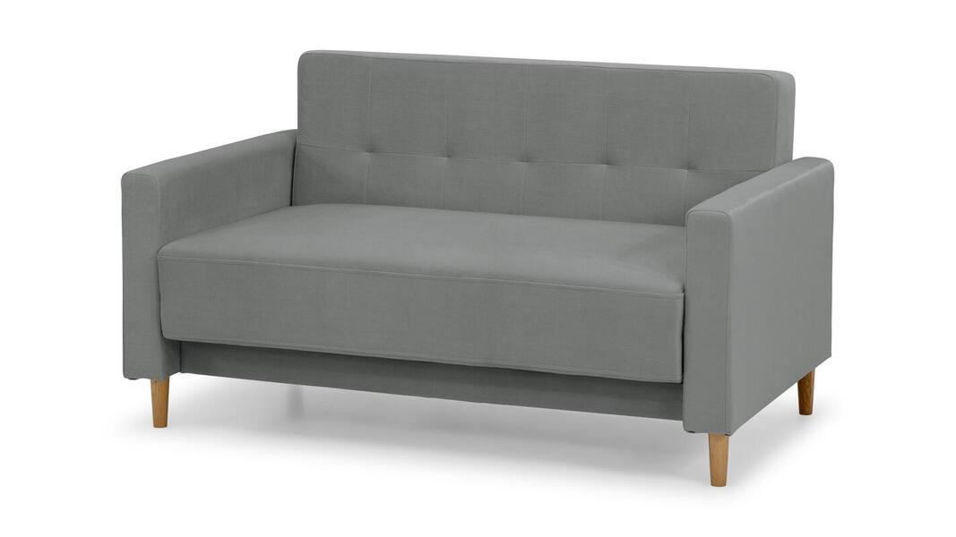 Диван Топ Лайт Velutto 52 120*87*82 см, Серый Велютто Выкатной Фиеста