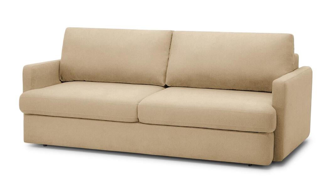 Диван Стелф Velutto 02 210*109*90 см, Бежевый Велютто Еврокнижка Фиеста