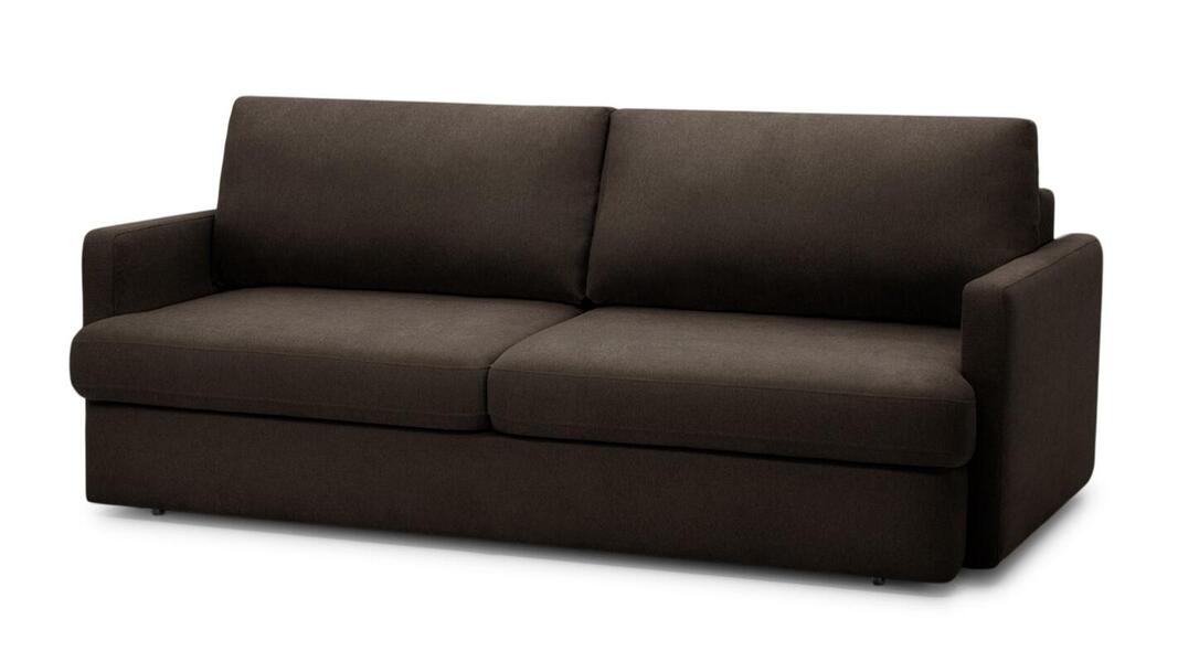 Диван Стелф Velutto 24 210*109*90 см, Коричневый Велютто Еврокнижка Фиеста