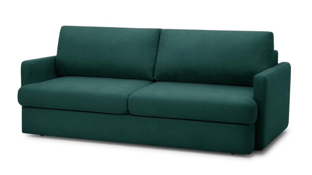 Диван Стелф ЭКО Velutto 20 210*109*90 см, Зеленый Велютто Еврокнижка Фиеста