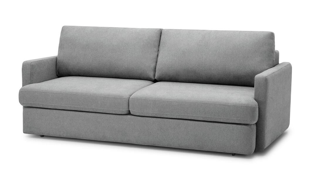 Диван Стелф ЭКО Velutto 52 210*109*90 см, Серый Велютто Еврокнижка Фиеста