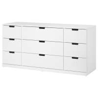 Комод NORDLI 47х76х160 см (МДФ) Белый DM635-6 160*47*76 см, Белый   Фиеста