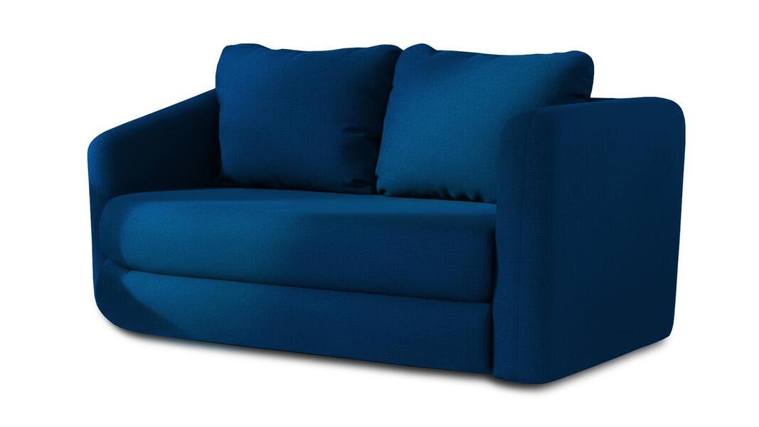 Диван Майя Вельвет Люкс 29 (м217) 147*90*80 см, Синий  Выкатной Фиеста в наличии