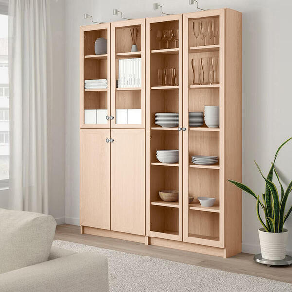 Стеллаж Билли 13 160*30*202 (610395) 160*30*202 см, Розовый   Фиеста в наличии