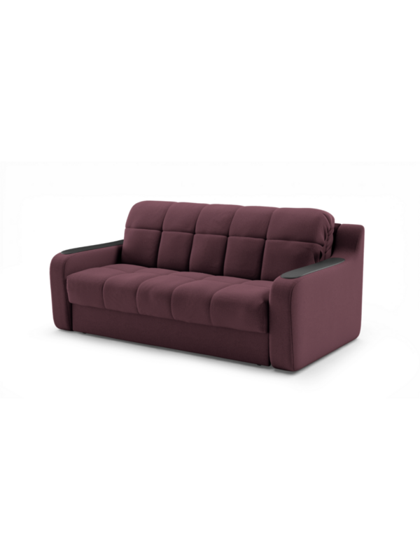 Диван Глория Лайт Velutto 15 214*105*88 см, Бордовый Велютто Аккордеон Фиеста