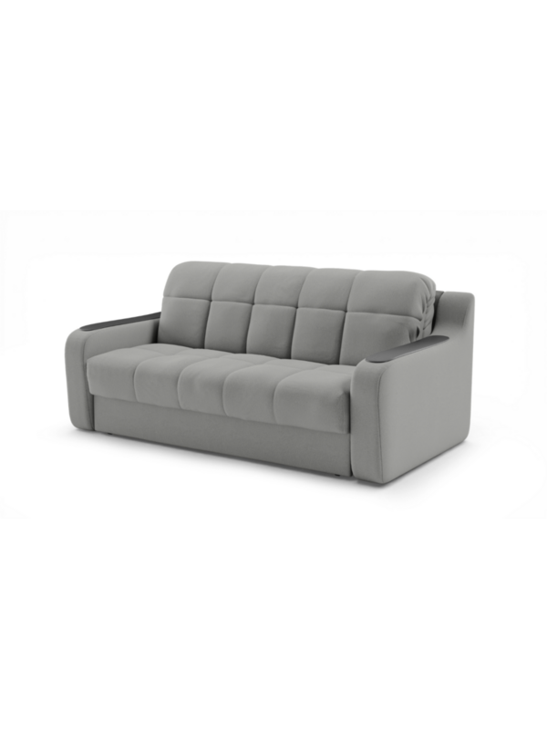 Диван Глория Лайт Velutto 52 174*105*88 см, Серый Велютто Аккордеон Фиеста