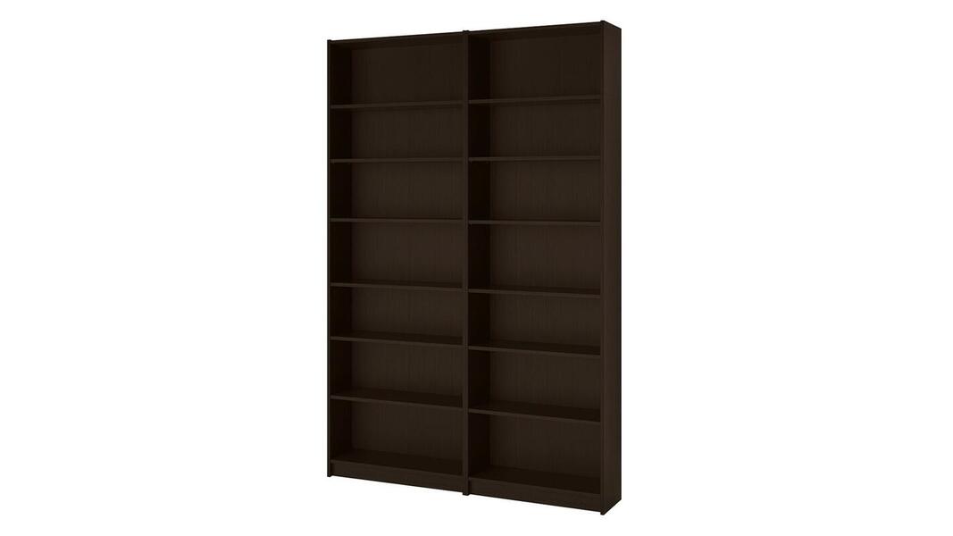 Стеллаж Билли 04 (нестандарт) (516295) 80*28*237 см, Коричневый   Фиеста в наличии