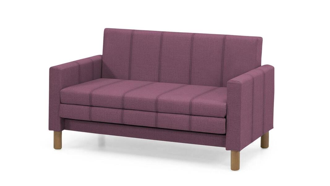 Диван Уют Лайт 100 Лагуна 380 (215174) 120*84*82 см, Бордовый  Выкатной Фиеста в наличии