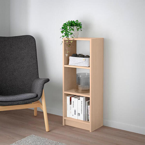 Стеллаж Билли 08 Дуб Сонома 3025 (131130) 40*28*106 см, Бежевый   Фиеста в наличии