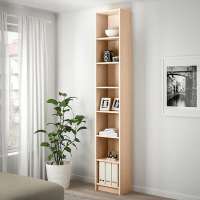 Стеллаж Билли 09 Дуб молочный 8622 (130776) 40*28*237 см, Бежевый   Фиеста в наличии