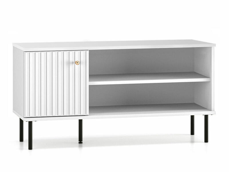 Обувница Сканди 03 МДФ (Белая) 101,7*52*34 см, Белый  Распашной Фиеста