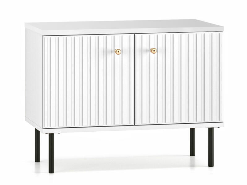 Обувница Сканди 04 МДФ (Белая) 67,8*52*34 см, Белый  Распашной Фиеста