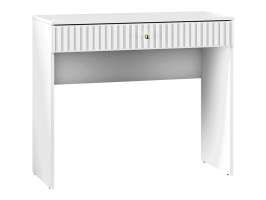 Туалетный столик Сканди МДФ (Белая) 100*78*40 см, Белый  Выдвижной Фиеста