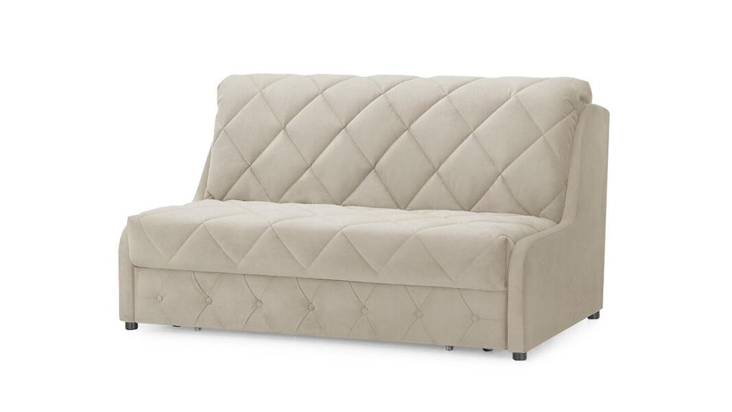 Диван Римус 2 Лайт Velutto 16 138*110*92 см, Бежевый Велютто Аккордеон Фиеста