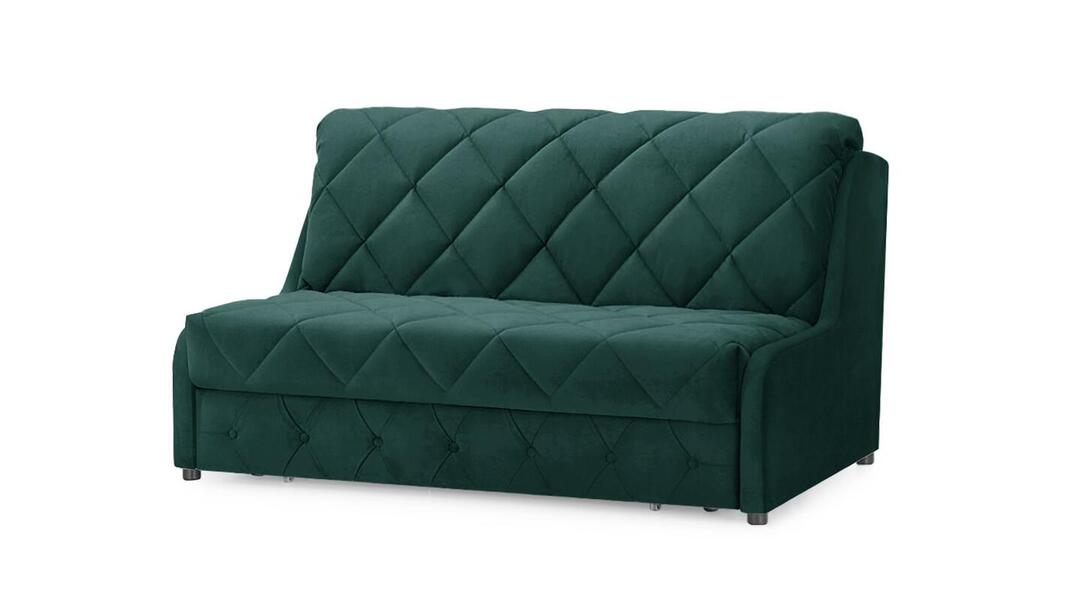 Диван Римус 2 Лайт Velutto 20 138*110*92 см, Зеленый Велютто Аккордеон Фиеста