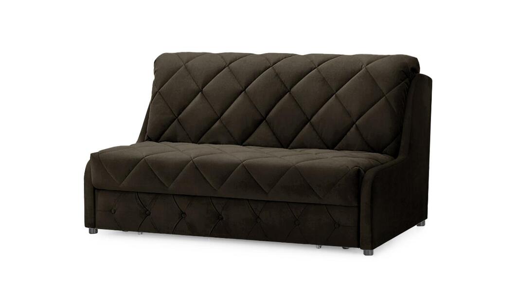 Диван Римус 2 Лайт Velutto 24 198*110*92 см, Коричневый Велютто Аккордеон Фиеста