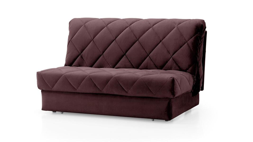 Диван Римус Лайт Velutto 15 126*110*92 см, Бордовый Велютто Аккордеон Фиеста