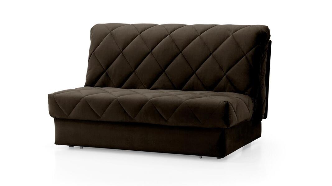 Диван Римус Лайт Velutto 24 161*110*92 см, Коричневый Велютто Аккордеон Фиеста