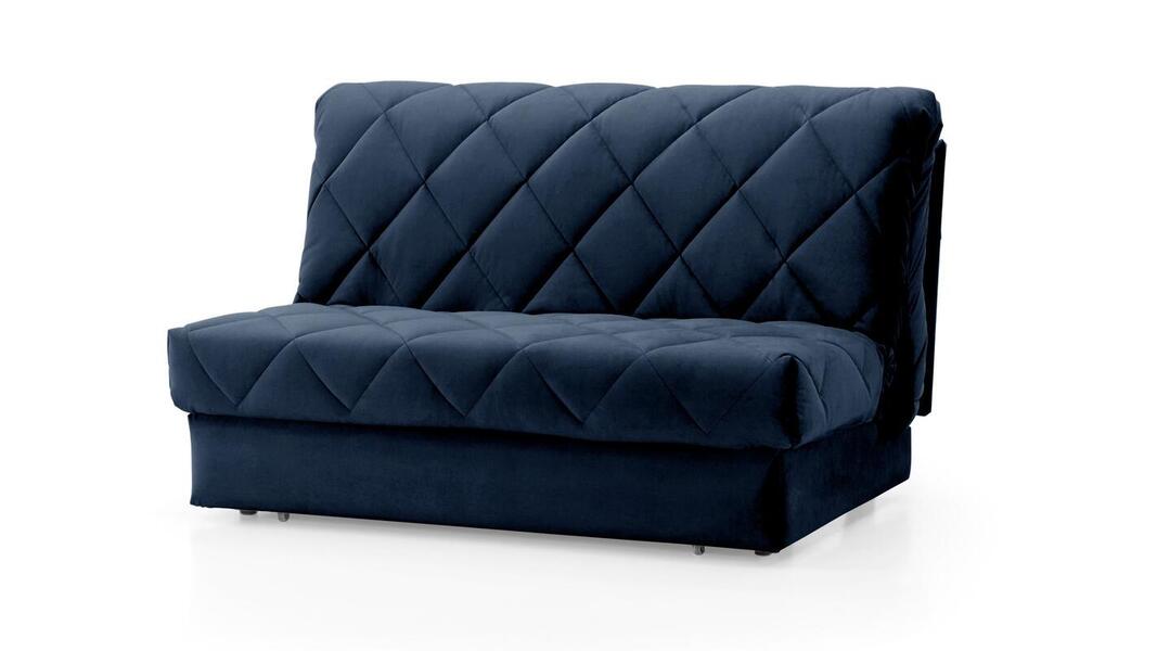 Диван Римус Лайт Velutto 54 186*110*92 см, Синий  Аккордеон Фиеста