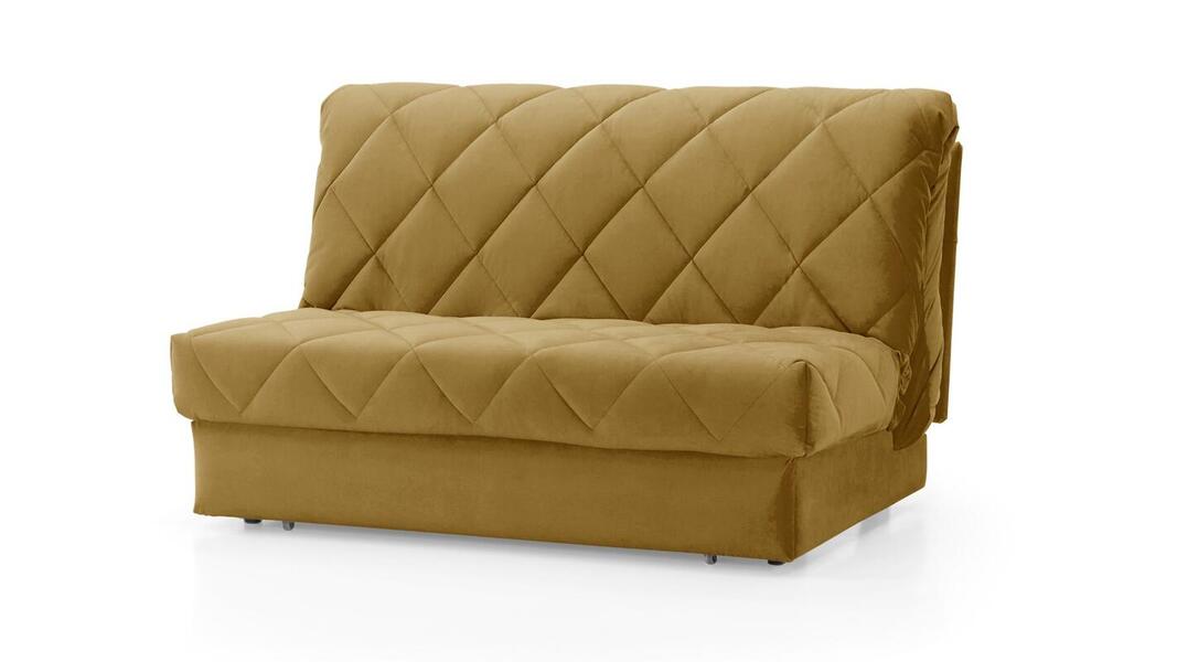 Диван Римус Лайт Velutto 56 161*110*92 см, Желтый  Аккордеон Фиеста